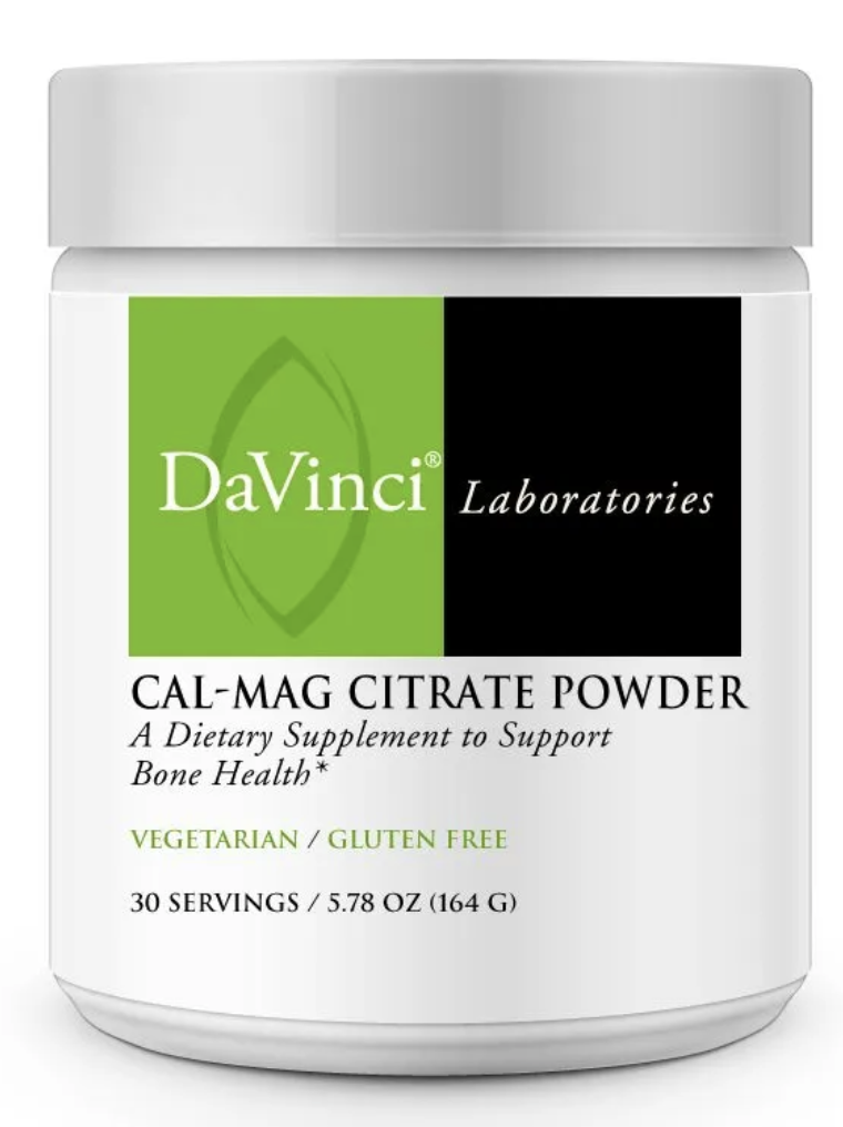Cal-Mag Citrate Powder 164 gr Davinci Labs