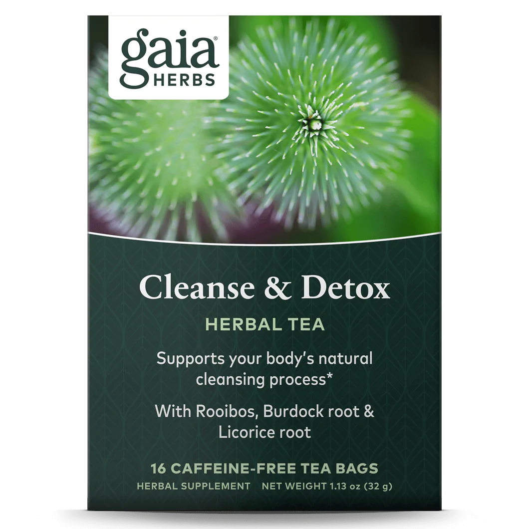 Cleanse & Detox Herbal Tea 16 bags GAIA HERBS