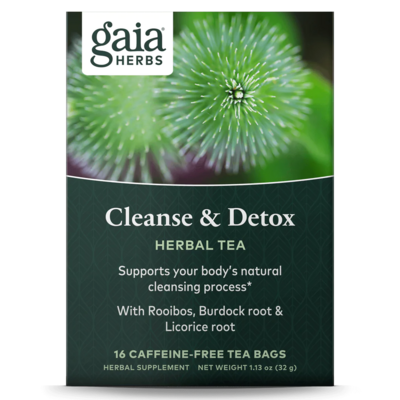 Cleanse & Detox Herbal Tea 16 bags GAIA HERBS
