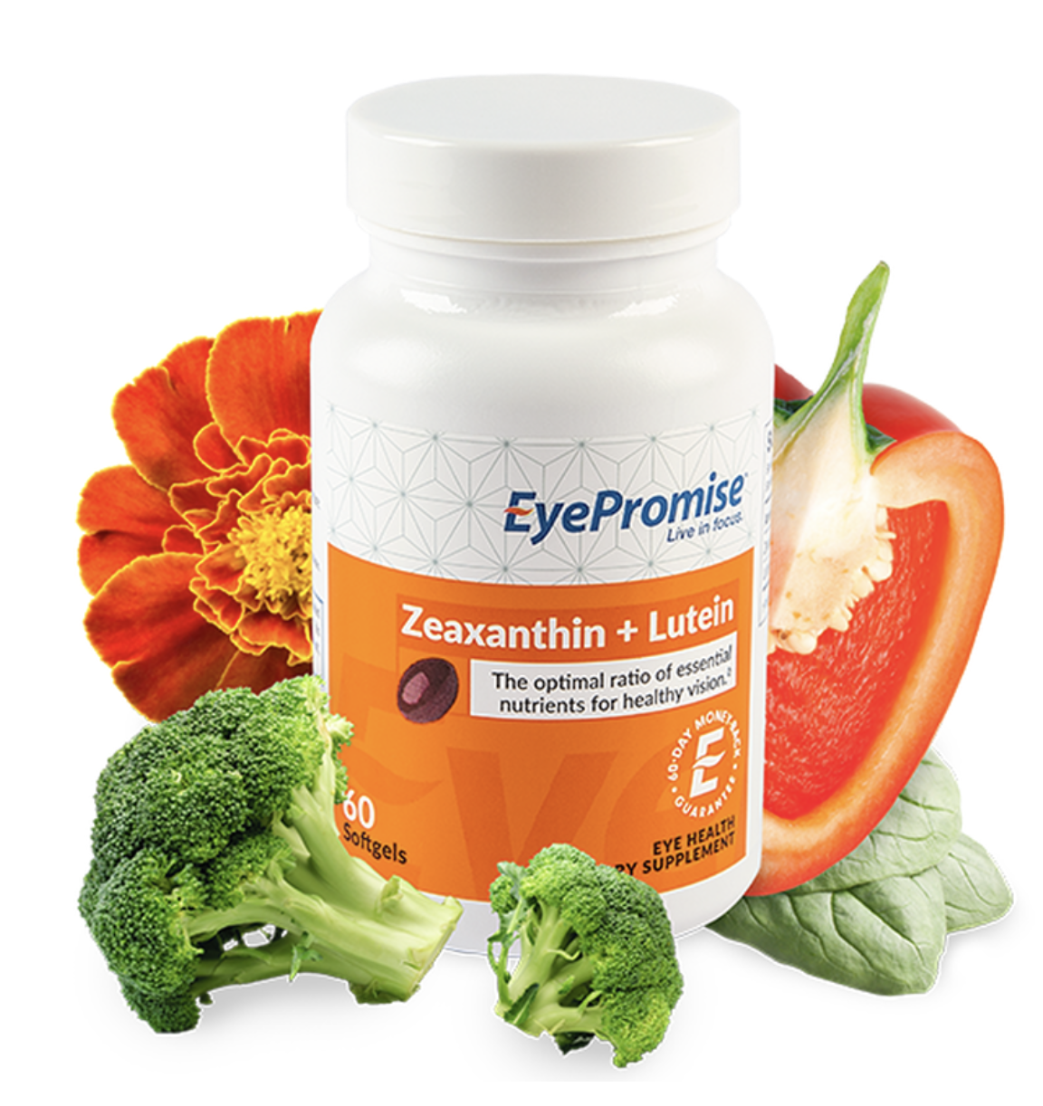 Zeaxanthin and Lutein 60 softgels EyePromise