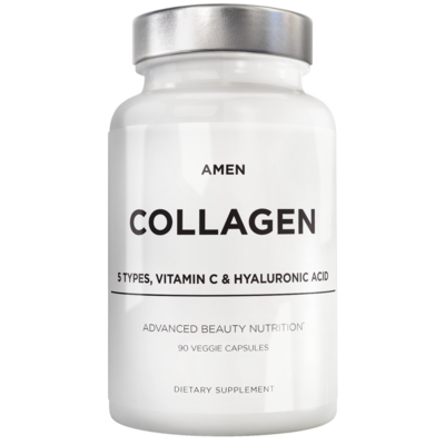 Collagen 5 types 90 vegcaps Amen