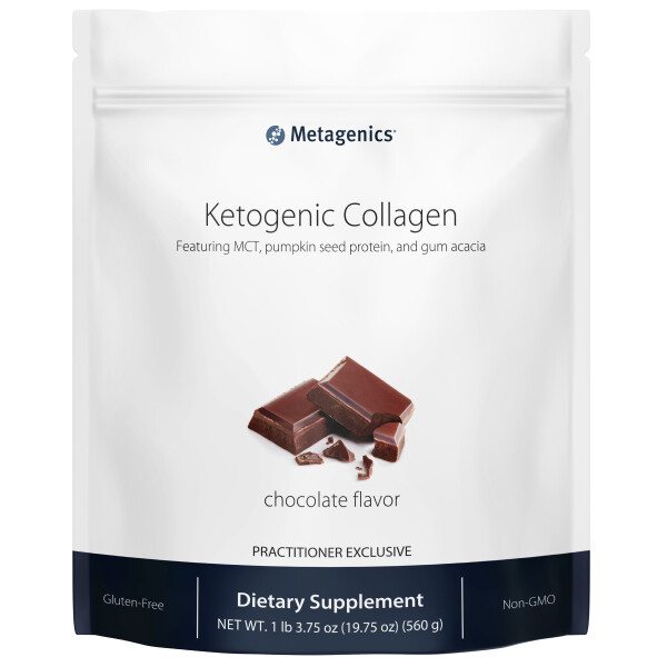Ketogenic Collagen Chocolate 14 servings 560 gr METAGENICS