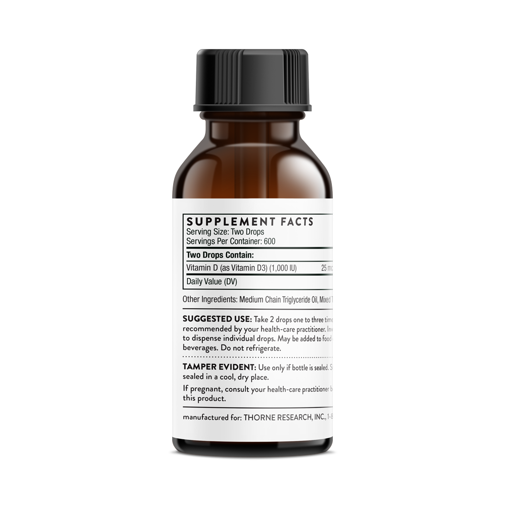 Vitamin D Liquid 30 ml Thorne