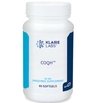CoQH 50 mg 60 softgels Klaire Labs