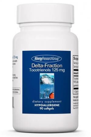 Delta-Fraction Tocotrienols 125 mg 90 gels Allergy Research Group