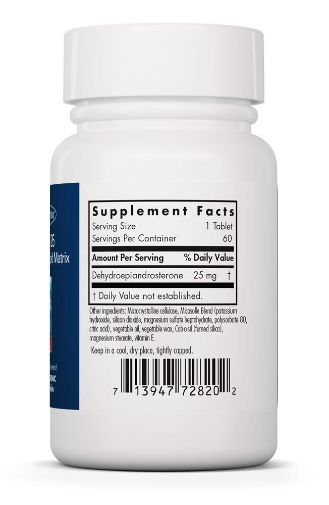 DHEA 25 mg 60 tabs  Allergy Research Group
