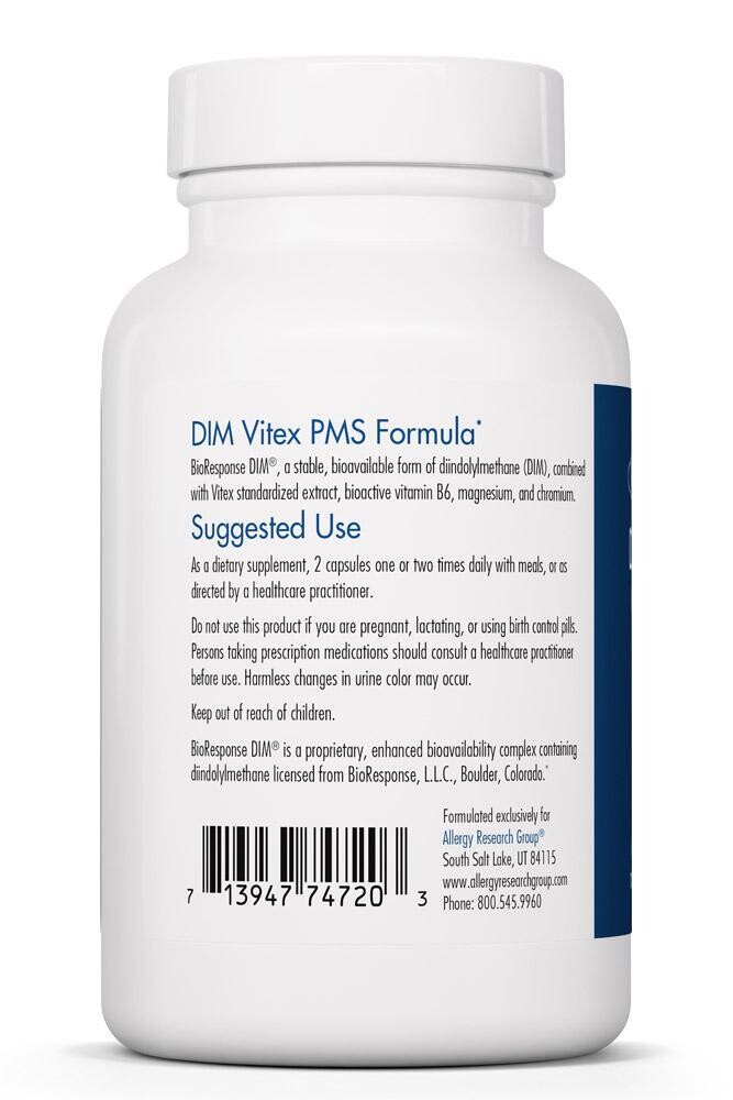 DIM Vitex 120 Vegetarian Capsules Allergy Research Group