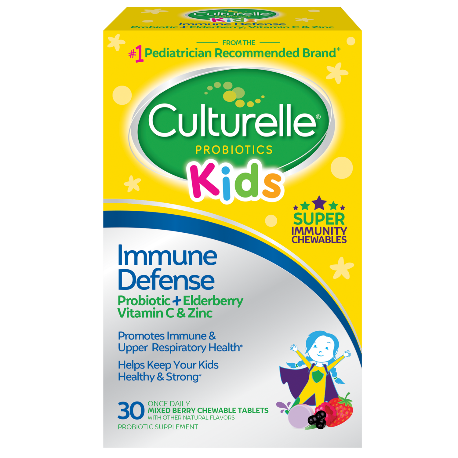 Kids Immune Probiotic 30 ct Culturelle Probiotics