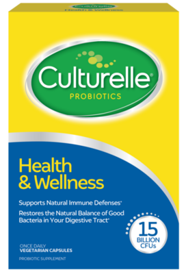 Health & Wellness Capsules 30 vegcaps Culturelle Probiotics