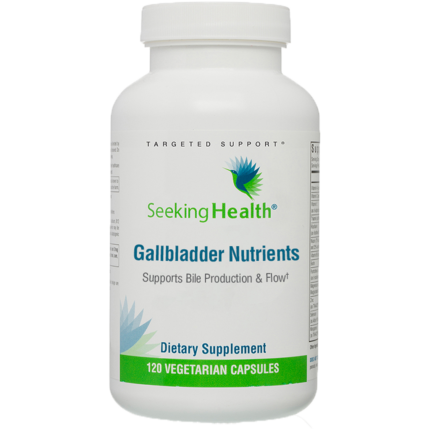 Gallbladder Nutrients 120 caps Seeking Health