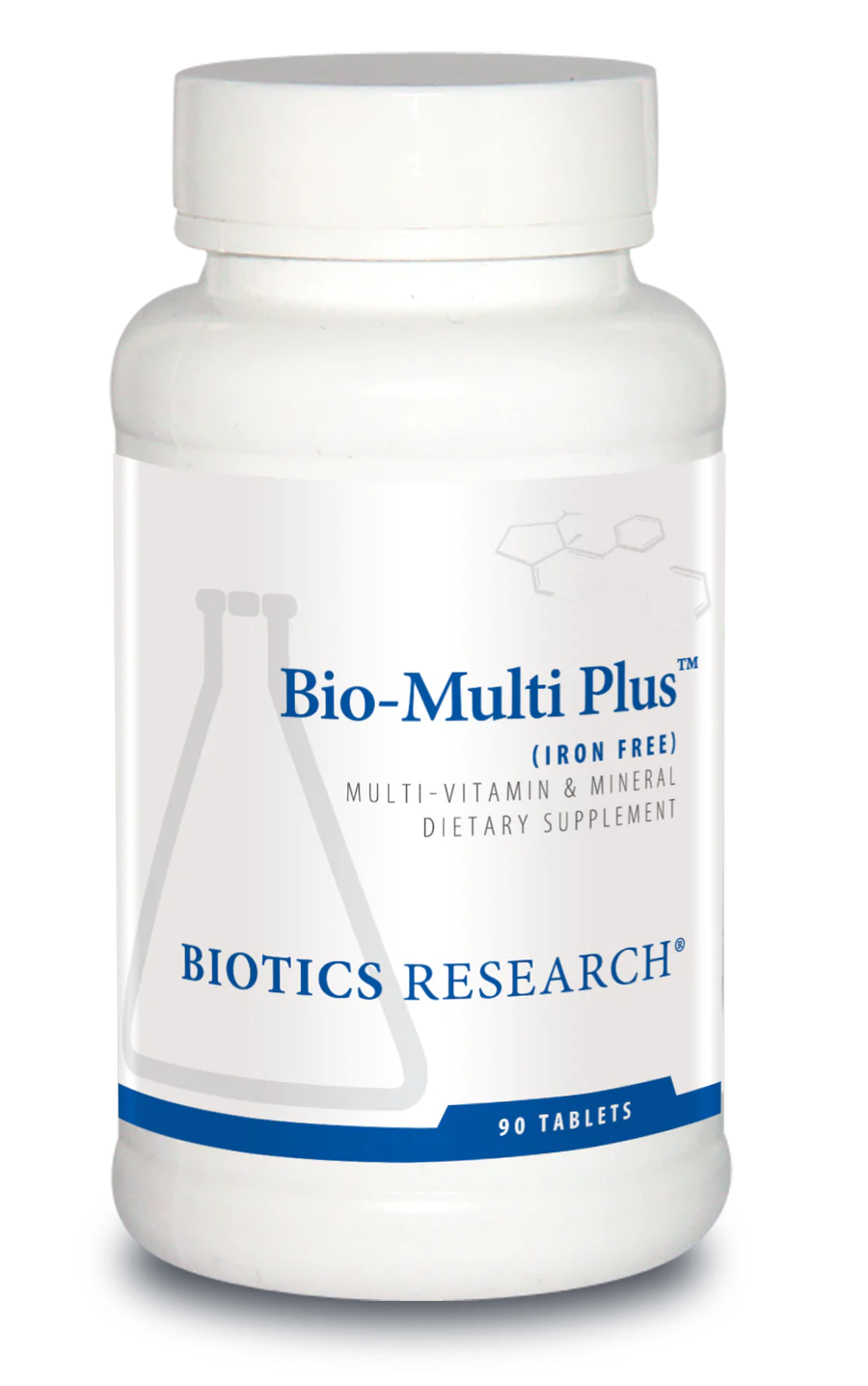 Bio-Multi Plus™ Fe &amp; Cu Free 90 tablets Biotics Research