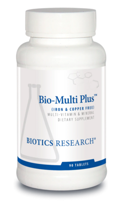 Bio-Multi Plus™ Fe & Cu Free 90 tablets Biotics Research