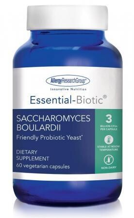 Essential-Biotic Saccharomyces Boulardii 60 caps Allergy Research Group