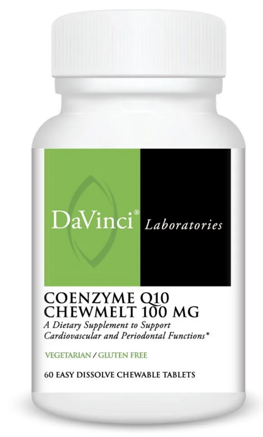 CoEnzyme Q10 Chewmelt 100 mg 60 chew Davinci Labs