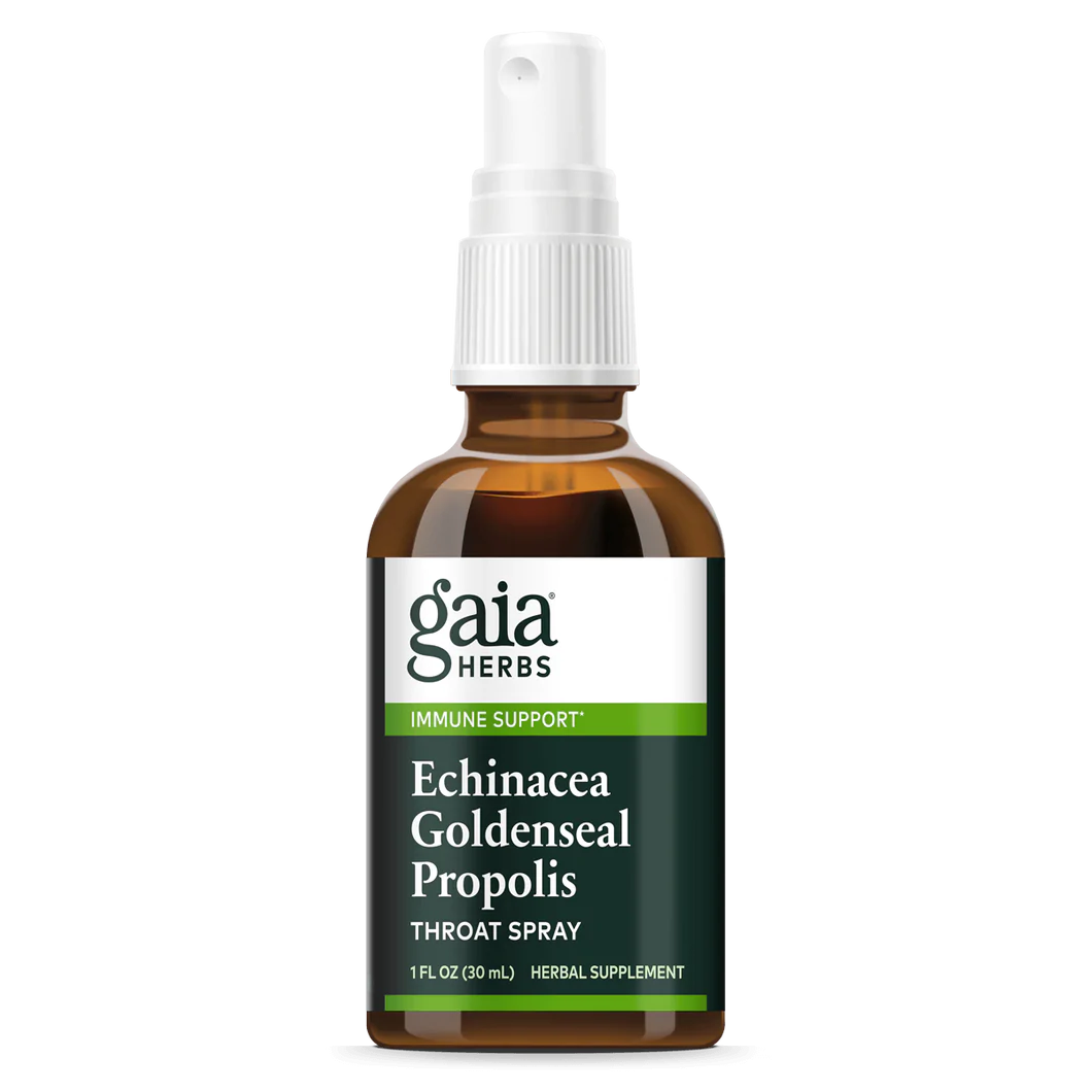 Echinacea Goldenseal Throat Spray 30 ml Gaia Herbs