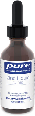 Zinc Liquid 15 mg 120 ml Pure Encapsulations