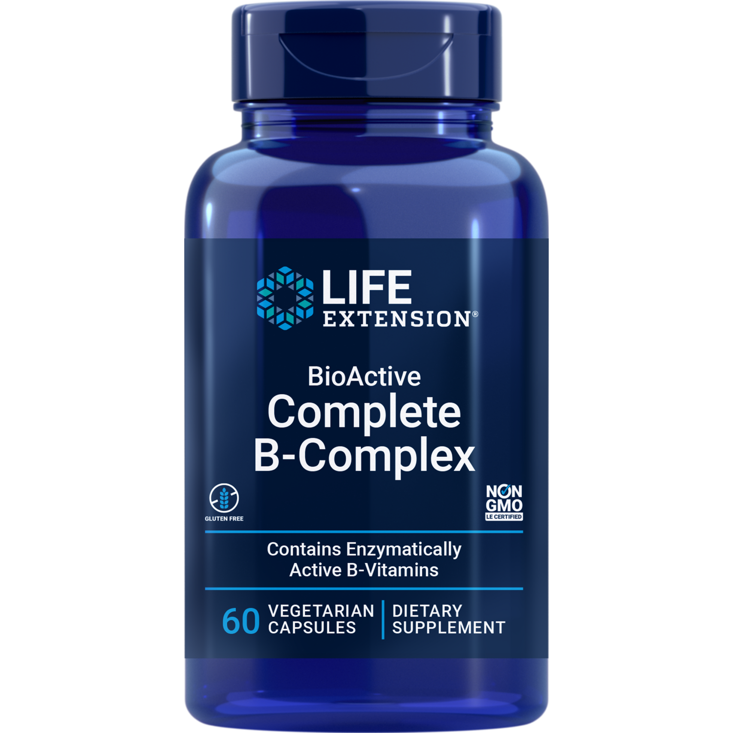 BioActive Complete B-Complex 60 vegcaps