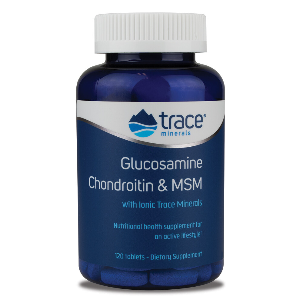 Glucosamine/Chondroitin/MSM 120 tabs Trace Minerals Research