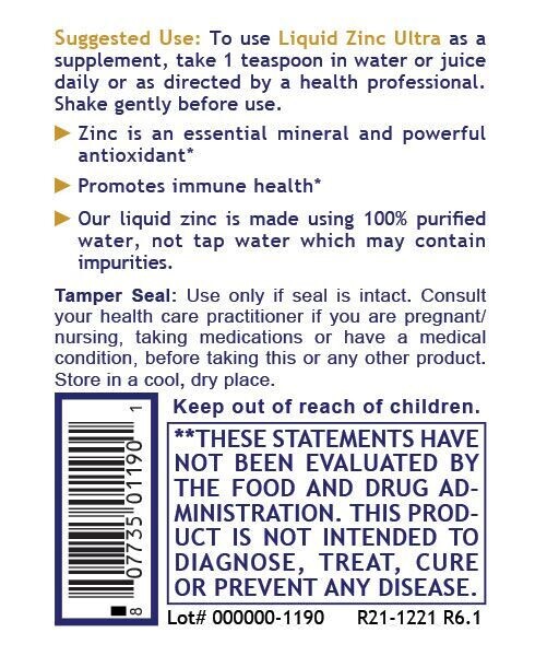 Liquid Zinc Ultra 235 ml Premier Research Labs