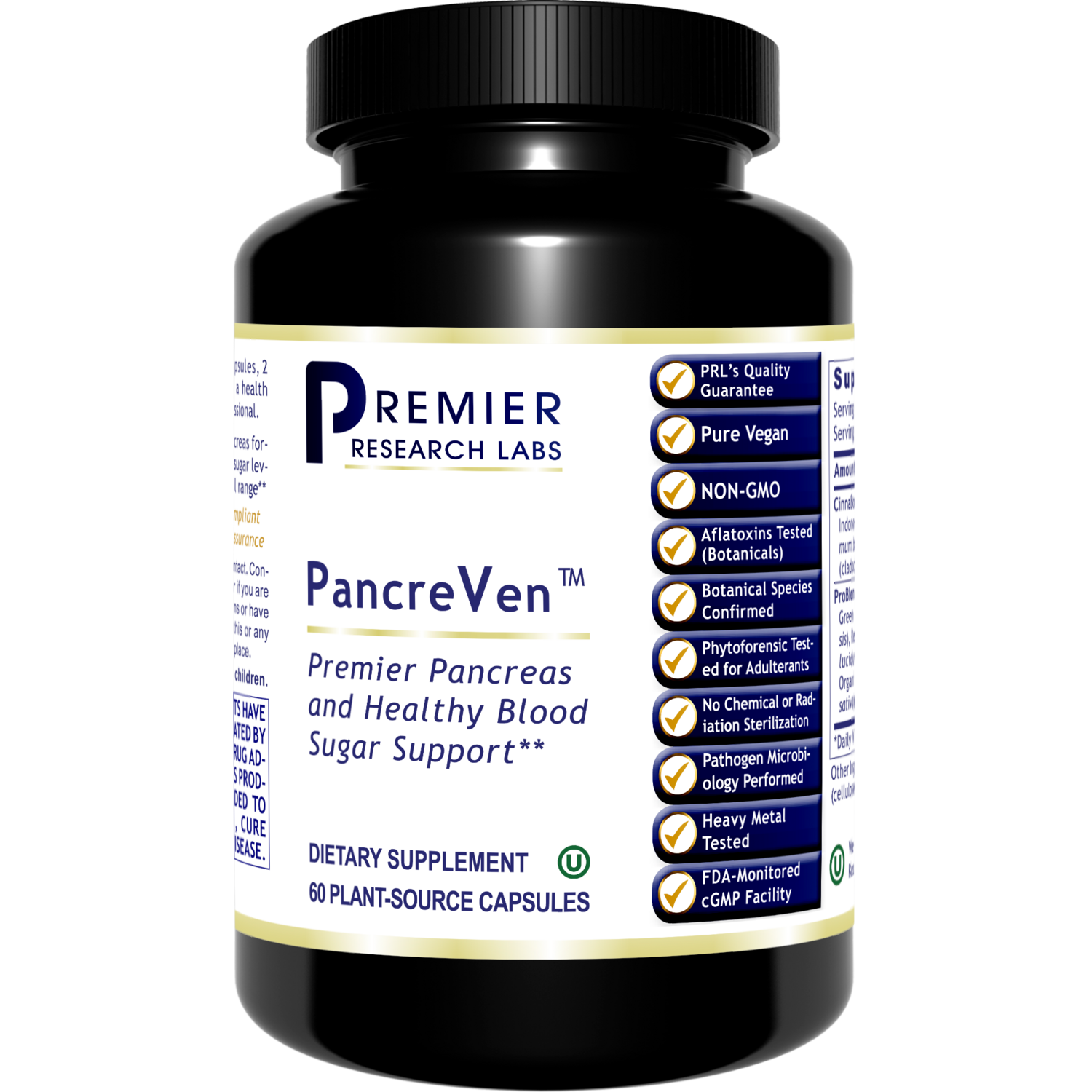PancreVen 60 caps  Premier Research Labs