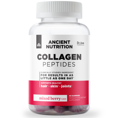 Collagen Peptides Gummies - 45 ct Ancient Nutrition