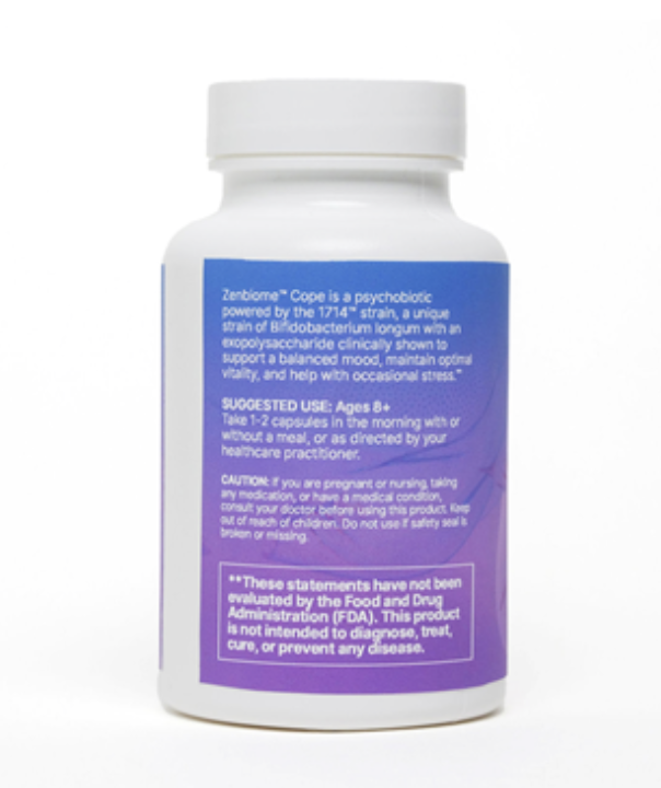 Zenbiome Cope 60 capsules Microbiome Labs