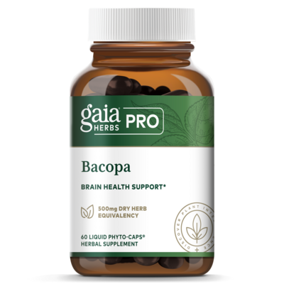 Bacopa 60 capsules Gaia Herbs