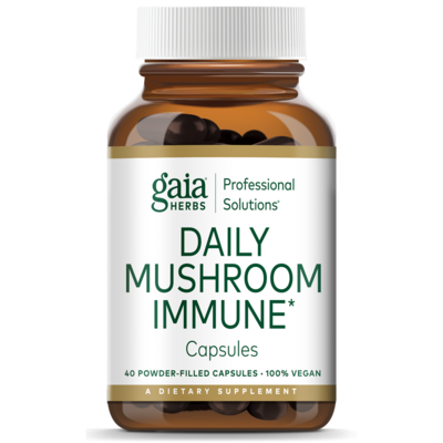 Daily Mushroom Immune 40 capsules GAIA HERBS