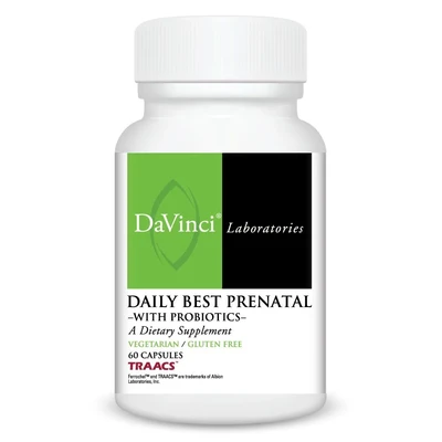 Daily Best Prenatal 60 capsules DaVinci Laboratories