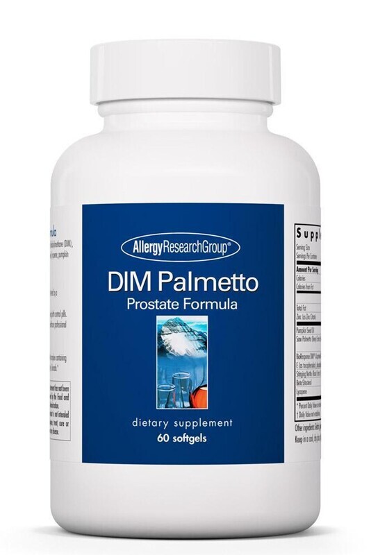 DIM Palmetto Prostate Formula 60 gels  Allergy Research Group