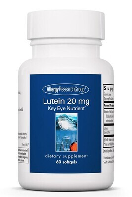 Lutein 20 mg 60 gels Allergy Research Group