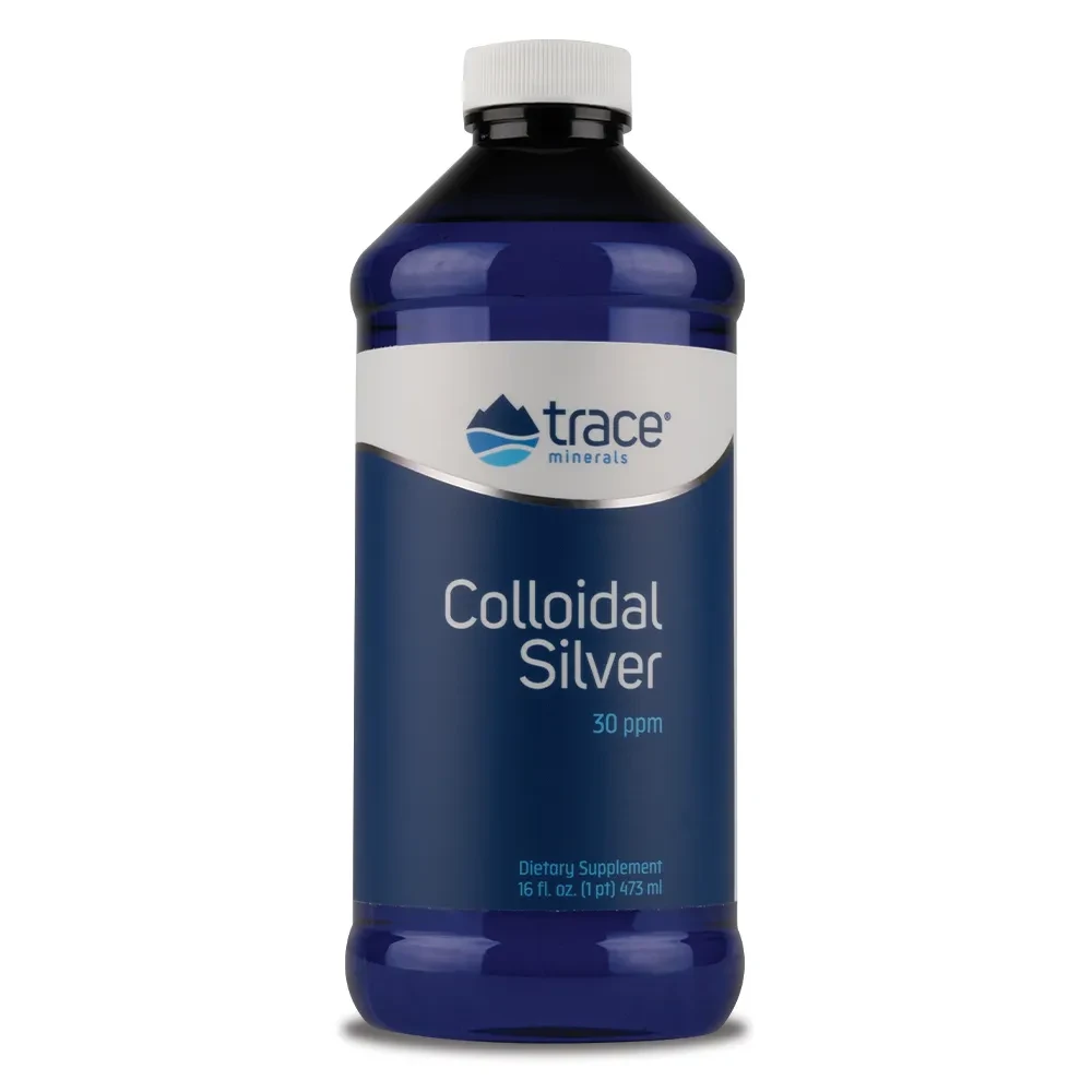Colloidal Silver 30 PPM 473 ml Trace Minerals Research