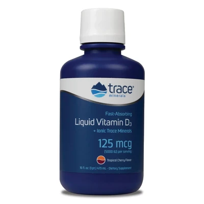 Liquid Vitamin D3 473 ml Trace Minerals Research