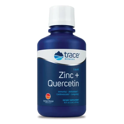 Liquid Zinc + Quercetin 473 ml Trace Minerals Research