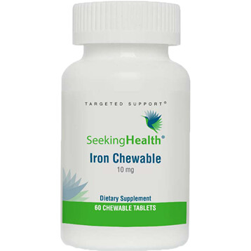 Iron Chewable 60 tablets Seeking Health