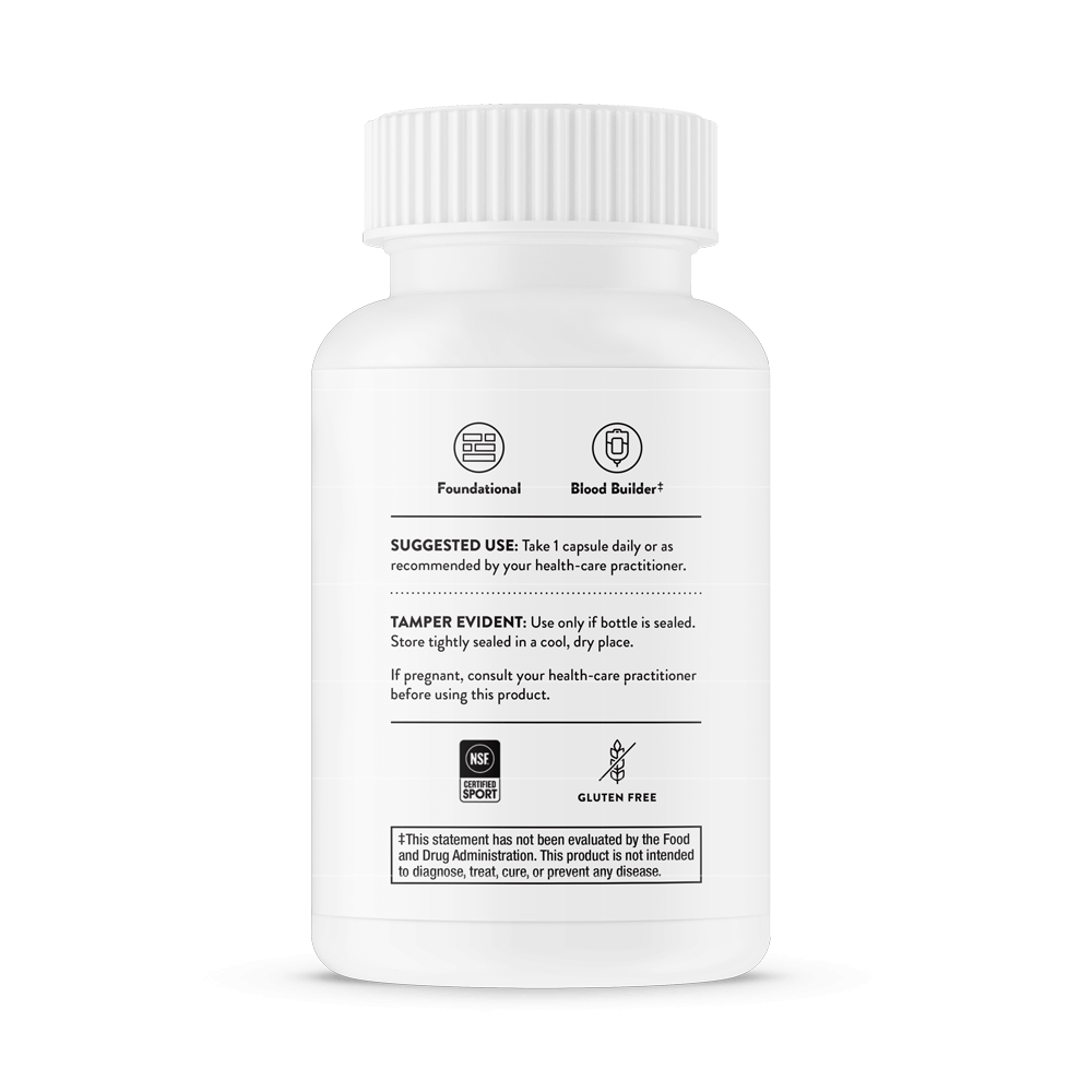 Iron Bisglycinate NSF 60 capsules Thorne