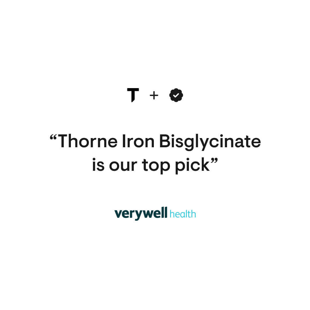 Iron Bisglycinate NSF 60 capsules Thorne