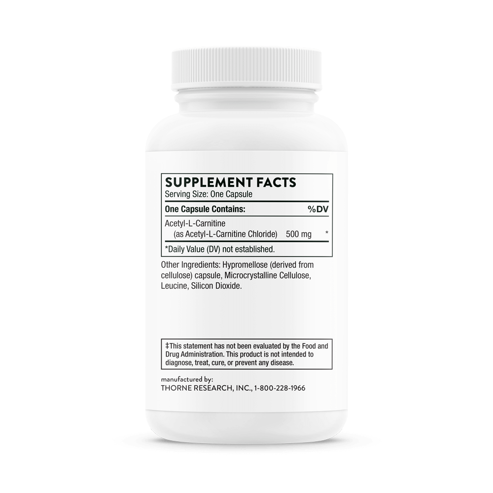 Acetyl-L-Carnitine 60 capsules Thorne