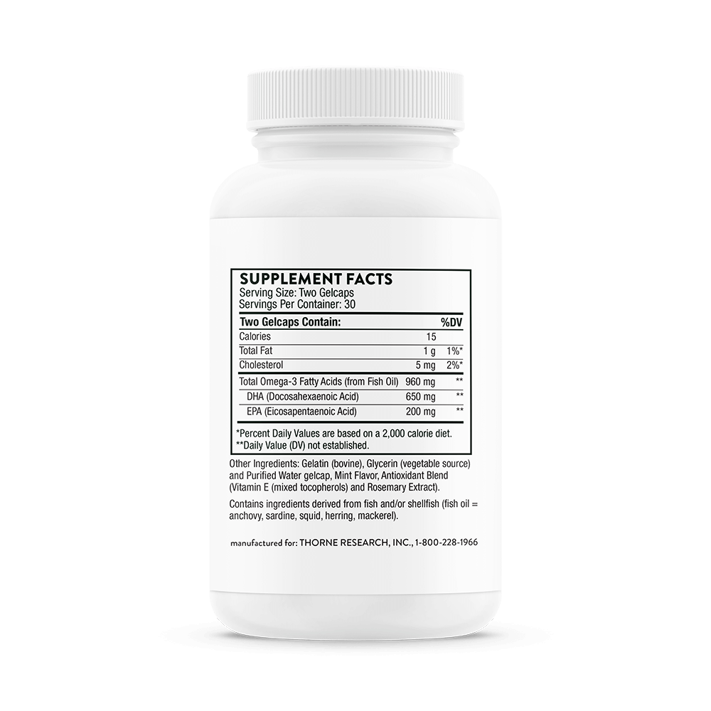 Advanced DHA 60 gelcaps Thorne