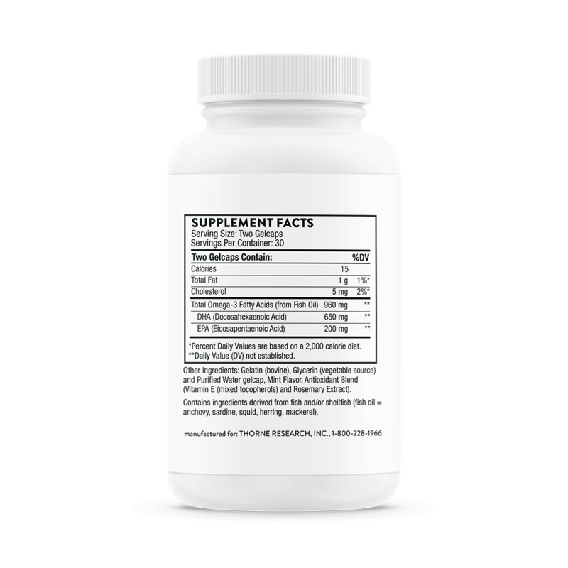 Advanced DHA 60 gelcaps Thorne