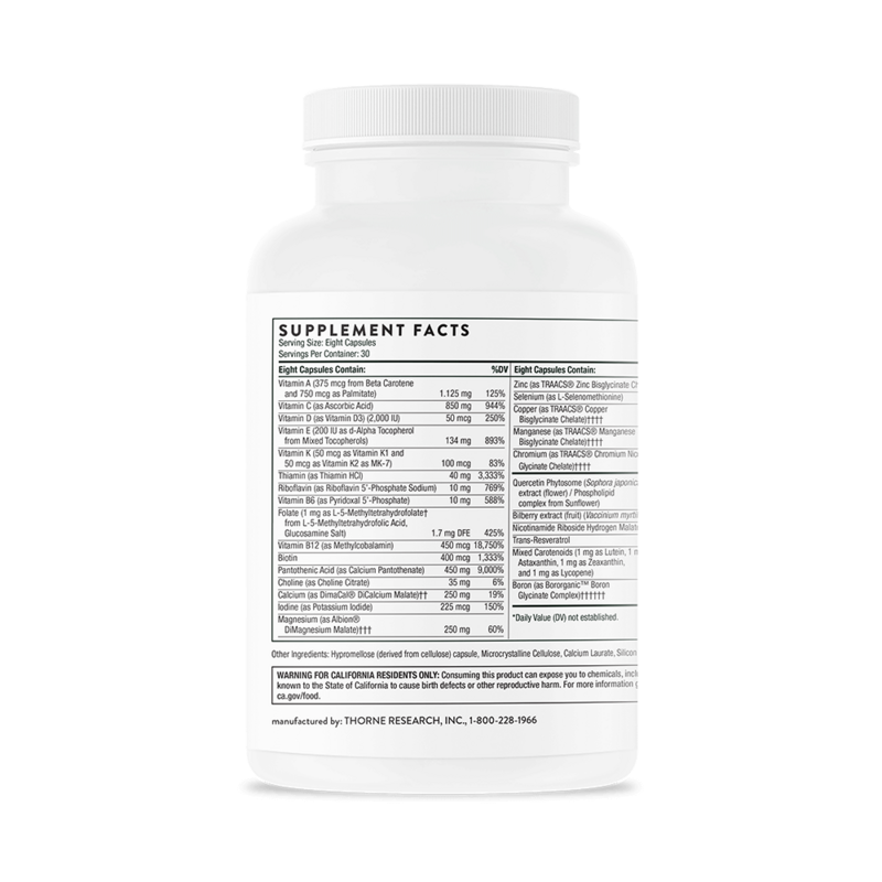 Advanced Nutrients 240 vegcaps Thorne