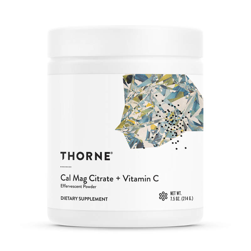Cal-Mag Citrate + Vitamin C 214 gr  THORNE