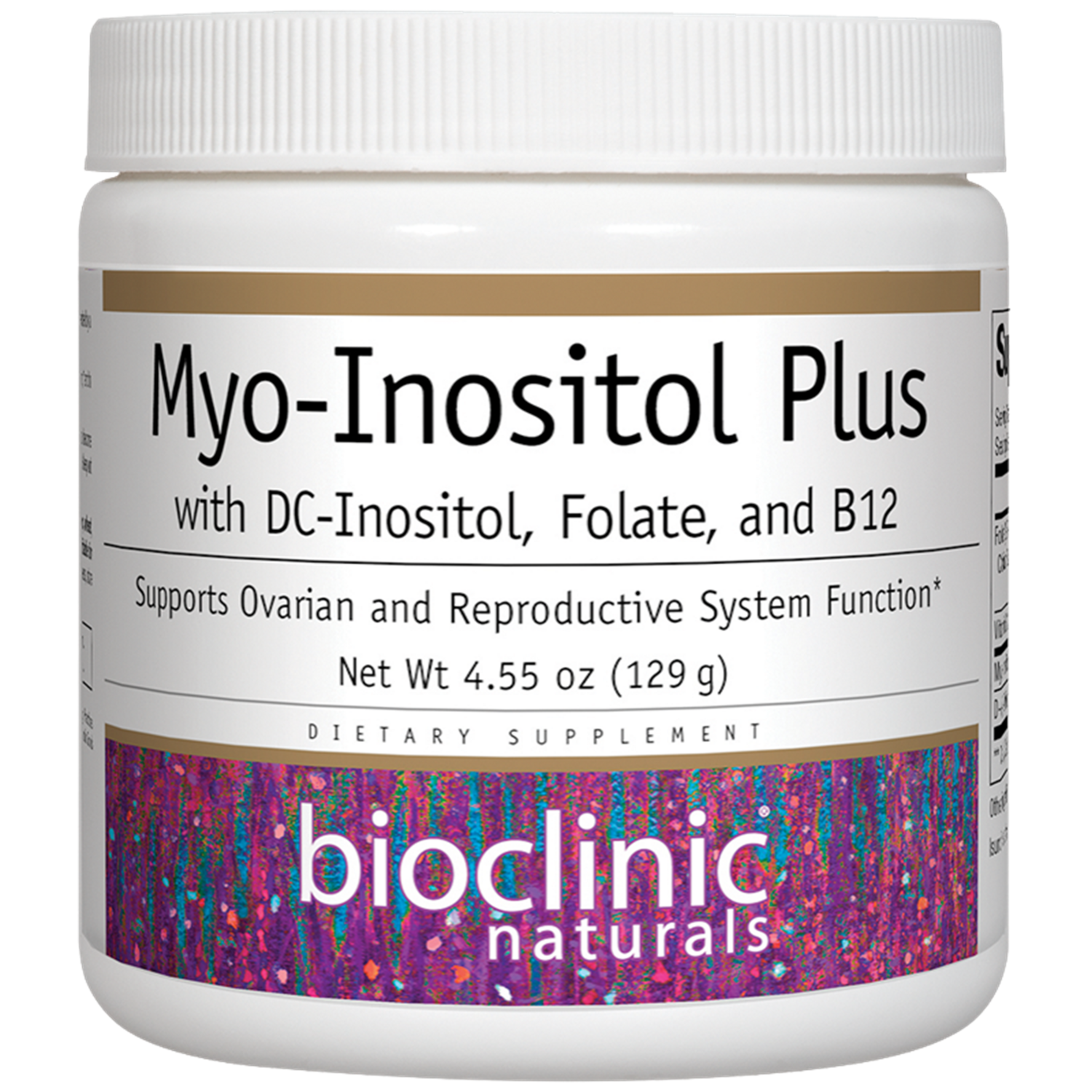 Myo-Inositol Plus 129 gr y Bioclinic Naturals