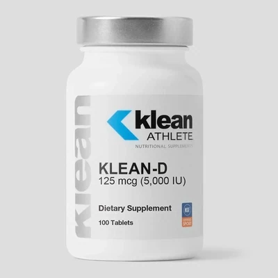 Klean-D 5,000 IU 100 tabs Klean Athlete