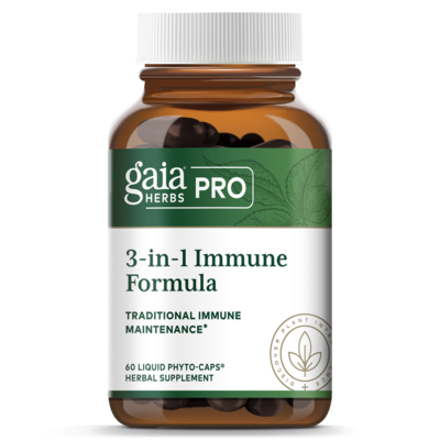 3-in-1 Immune Formula 60 lvcaps Gaia Herbs