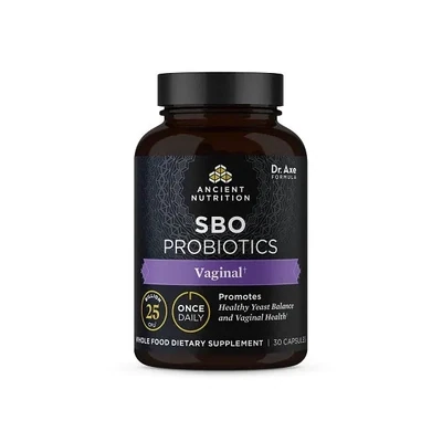 SBO Probiotics Vaginal 30 caps Ancient Nutrition