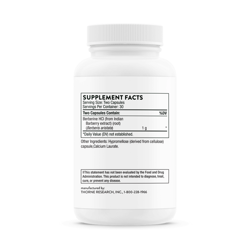 Berberine 60 capsules Thorne