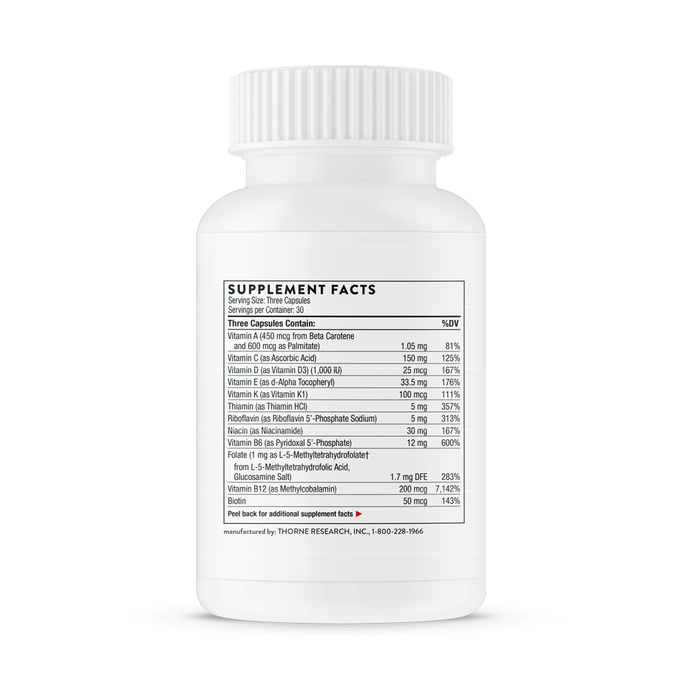 Basic Prenatal 90 vegcaps  Thorne