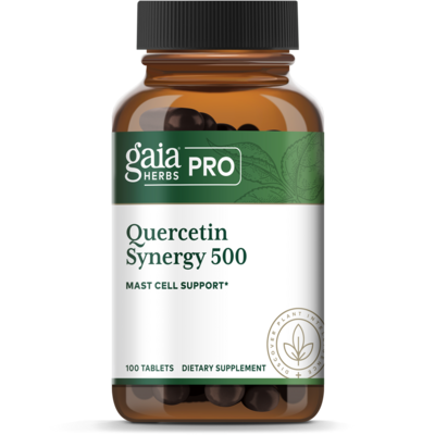 Quercetin Synergy 500 100 tabs Gaia Herbs