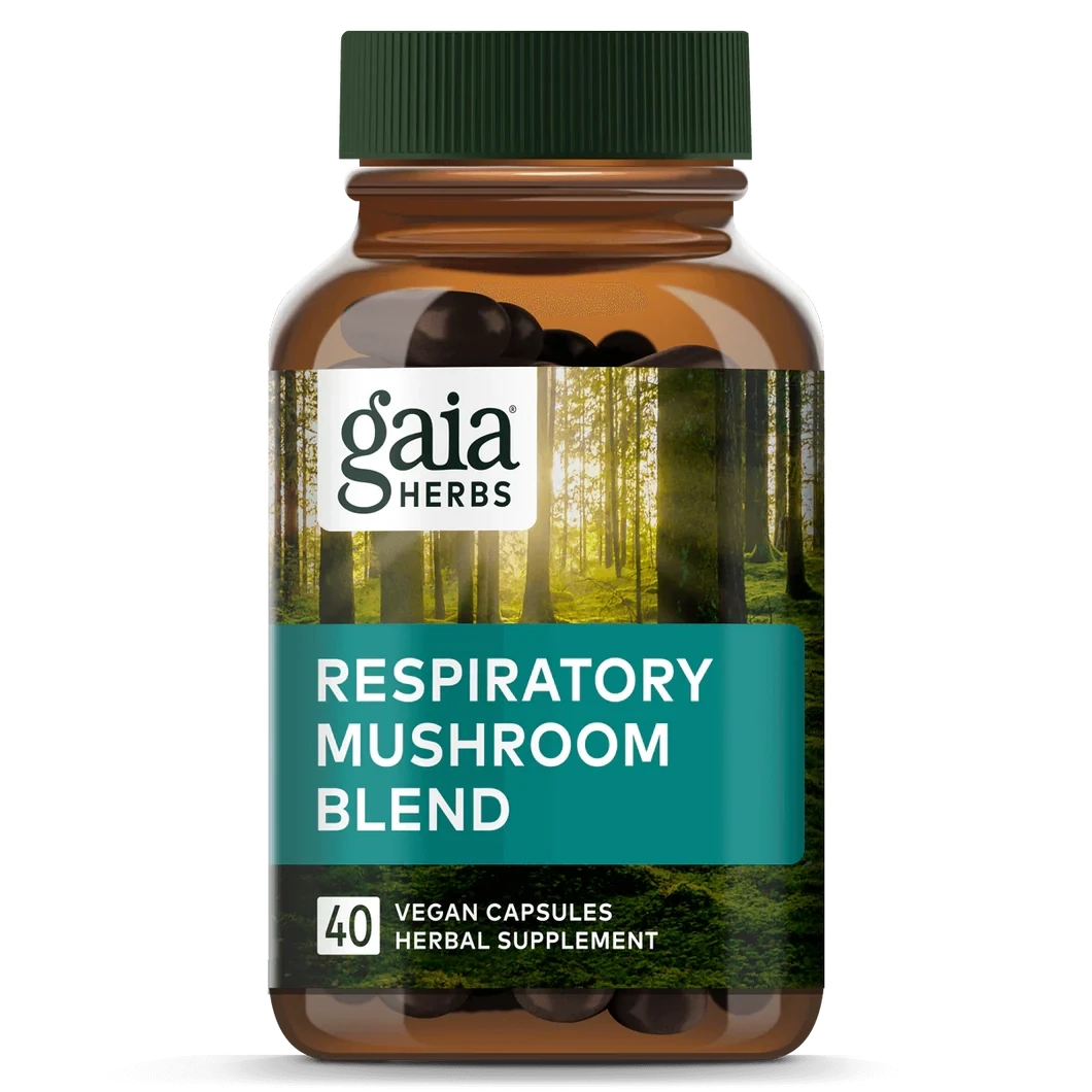 Respiratory Mushroom Blend 40 caps Gaia Herbs